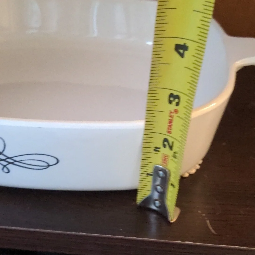 Black Trefoil P-22-ES Electromatic Skillet Dish by Corning Ware